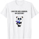 I have PMS and handgun any questions? BE CAREFUL Mad Panda T-Shirt - T-Shirt | White