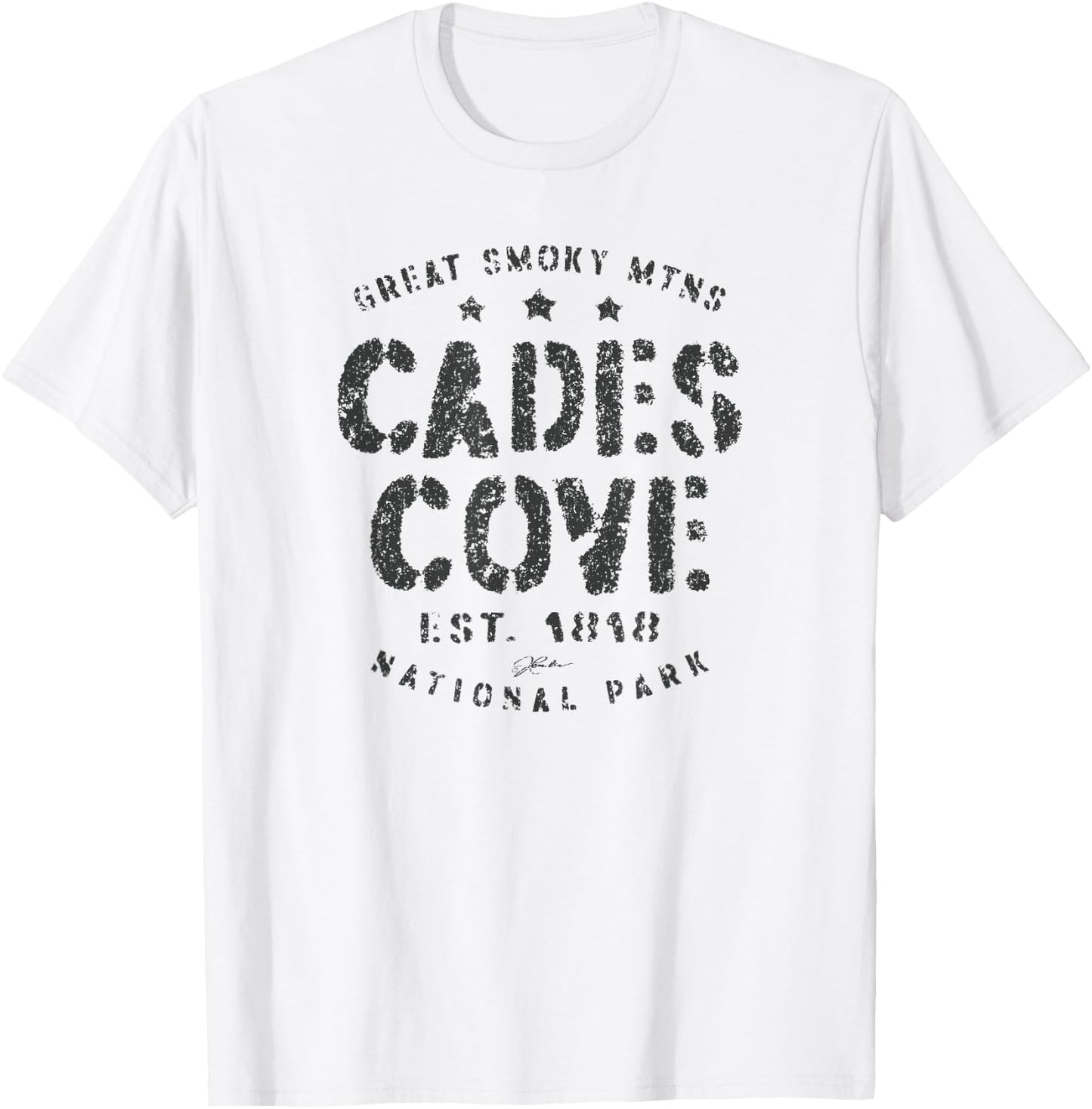 JCombs: Cades Cove, TN, Great Smoky Mountains National Park T-Shirt - T-Shirt | White
