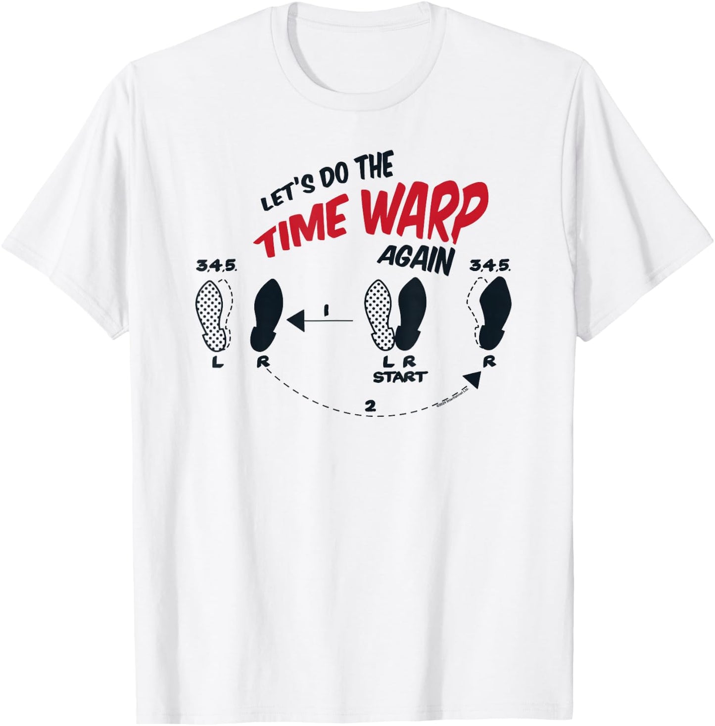 Rocky Horror Show Let's Do The Time Warp Again T-Shirt - T-Shirt | White