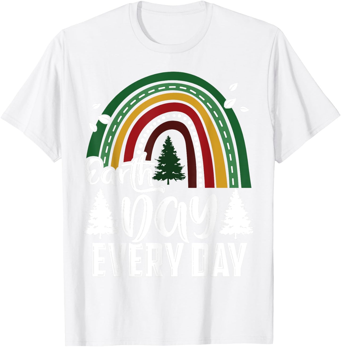 Earth Day Everyday Awareness Planet Animal Men Women Kids T-Shirt - T-Shirt | White