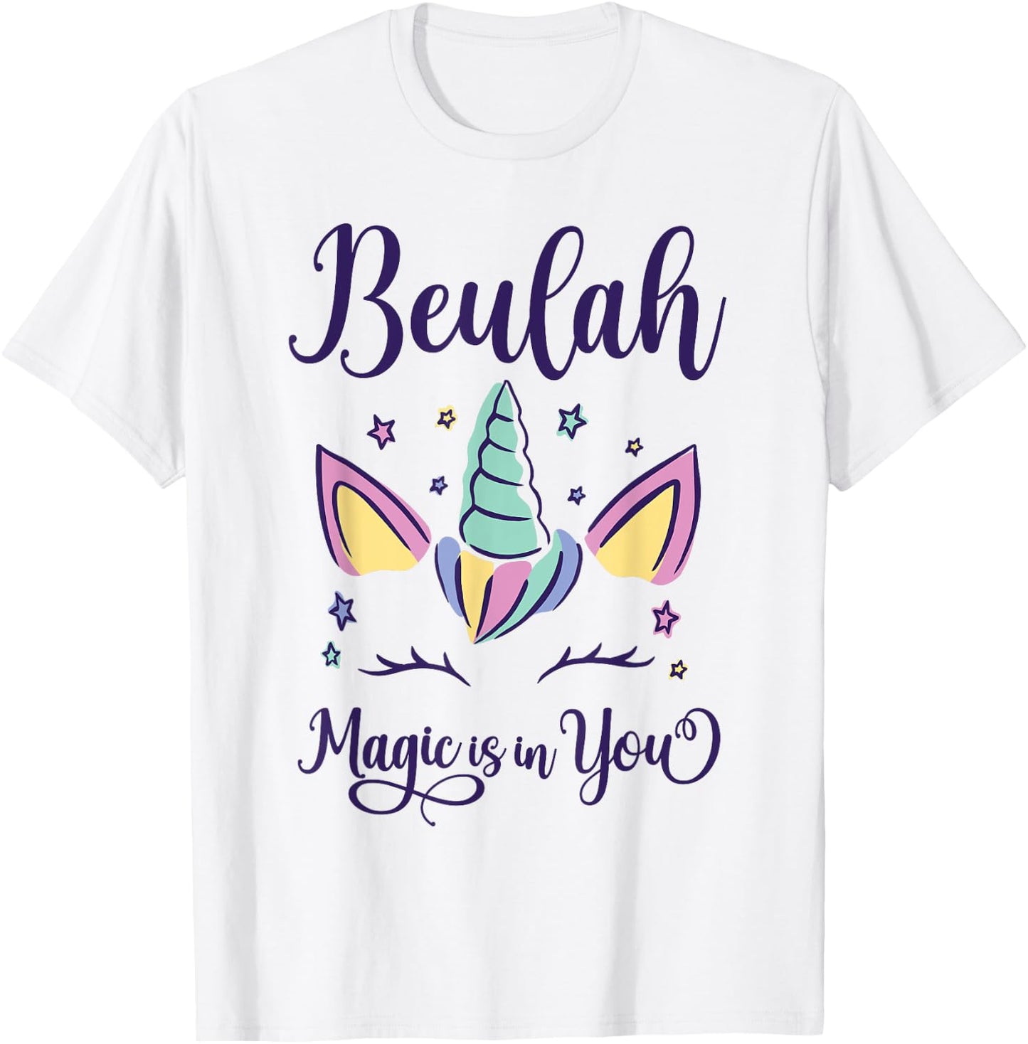 First Name Beulah Personalized I Love Beulah T-Shirt - T-Shirt | White