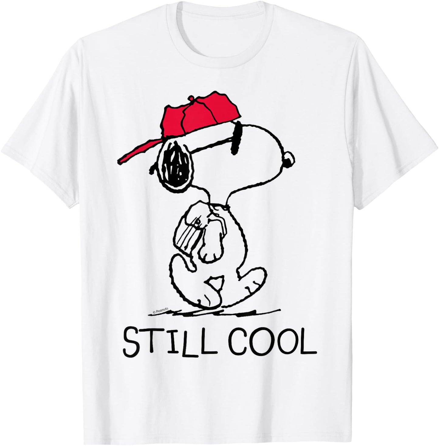 Peanuts - Snoopy Still Cool T-Shirt - T-Shirt | White