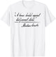 A House Divided Against Itself Cannot Stand Abraham Lincoln T-Shirt - T-Shirt | White