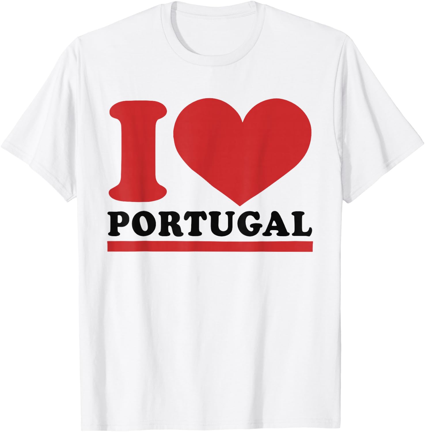 Portugal Heart - I Love Portugal T-Shirt - T-Shirt | White