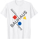 Bauhaus Movement T Shirt, 1923 Architecture Artwork T-Shirt - T-Shirt | White