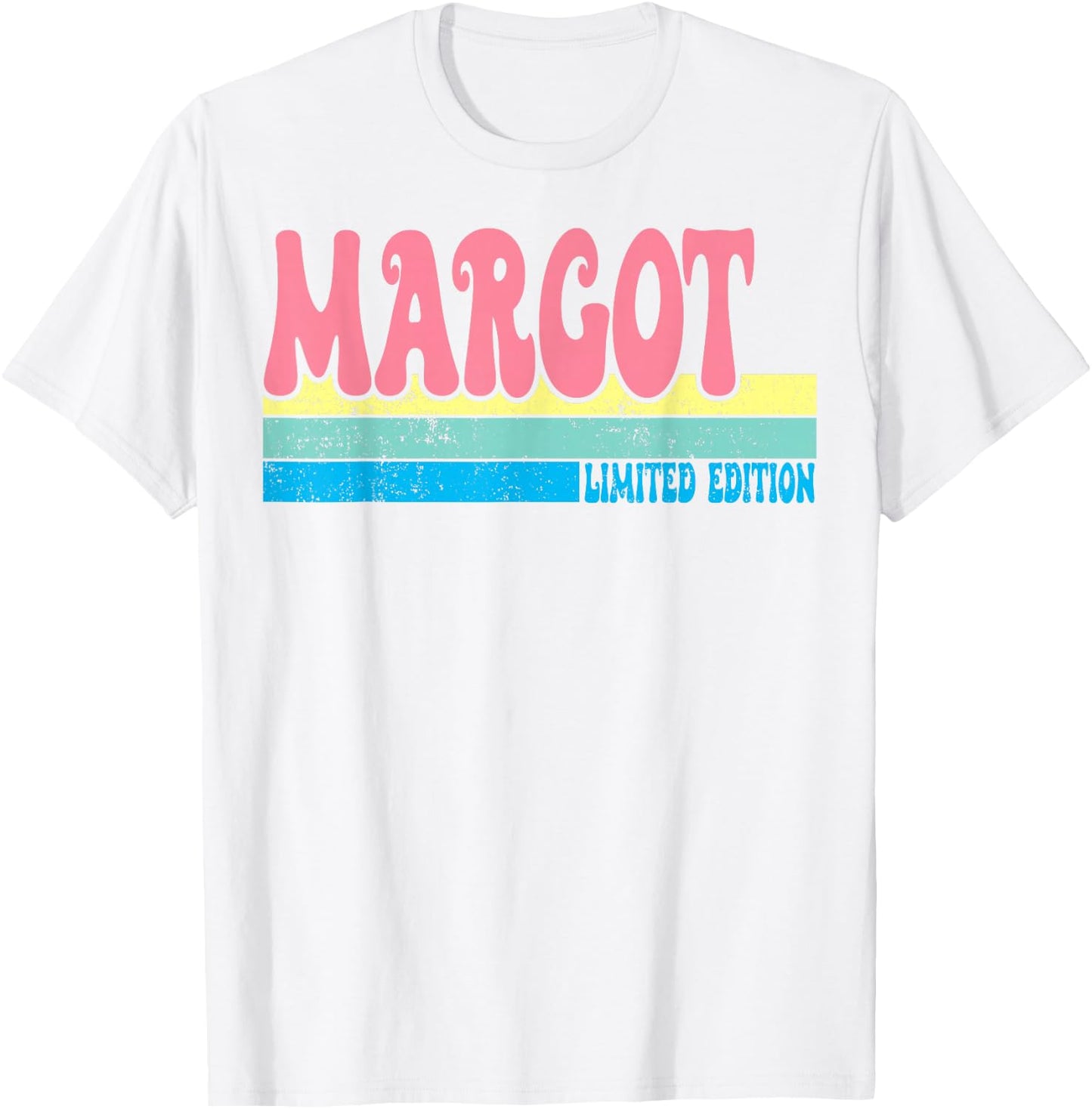 MARGOT Name Personalized Cute Idea Groovy Women MARGOT T-Shirt - T-Shirt | White