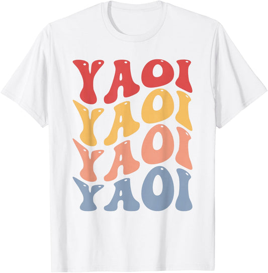 Yaoi Groovy Manga BL T-Shirt - T-Shirt | White