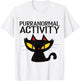 Purranormal Activity Halloween Design T-Shirt - T-Shirt | White