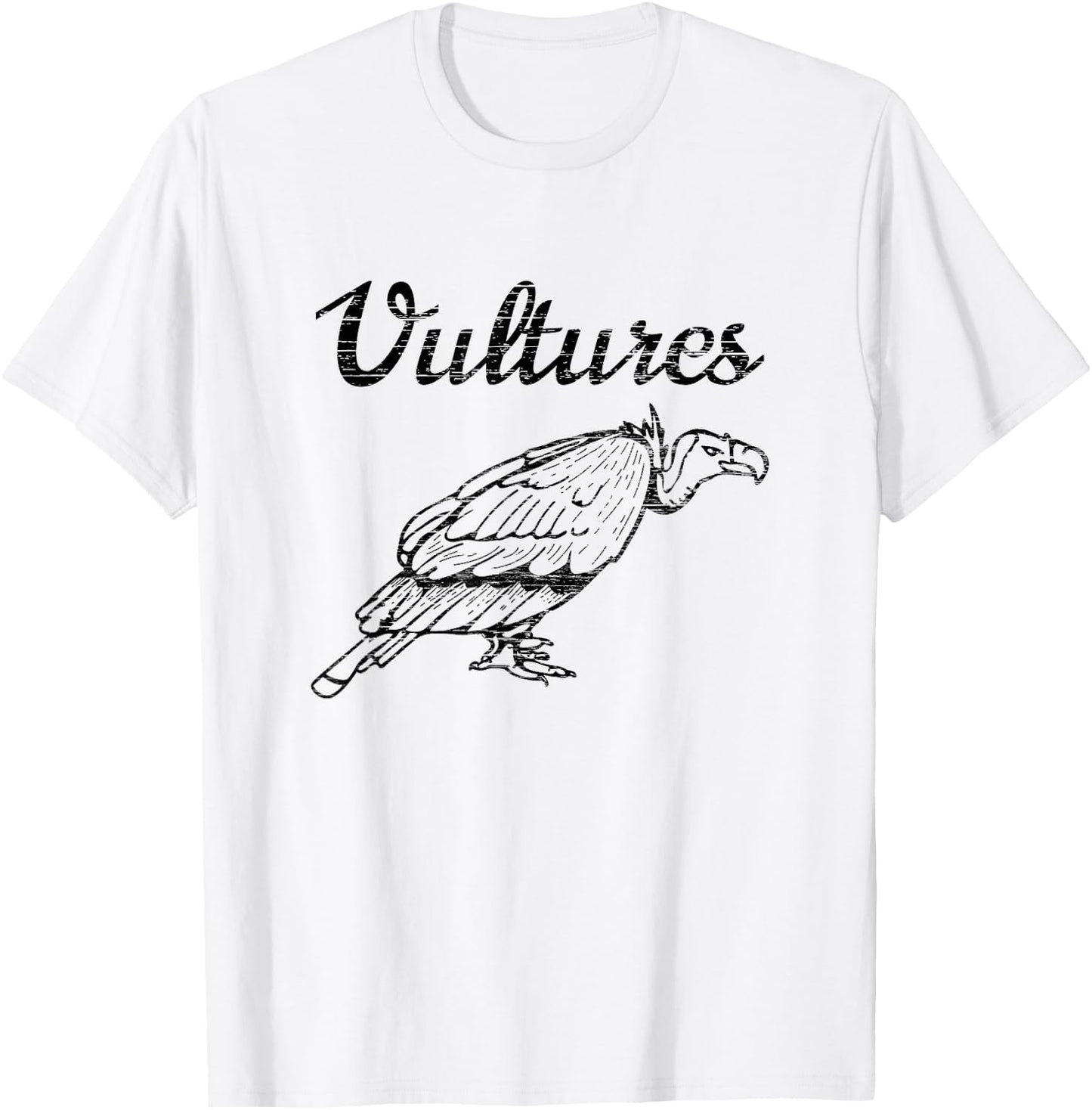 Vultures Classic New Wave Punk Rock Concert T-Shirt - T-Shirt | White