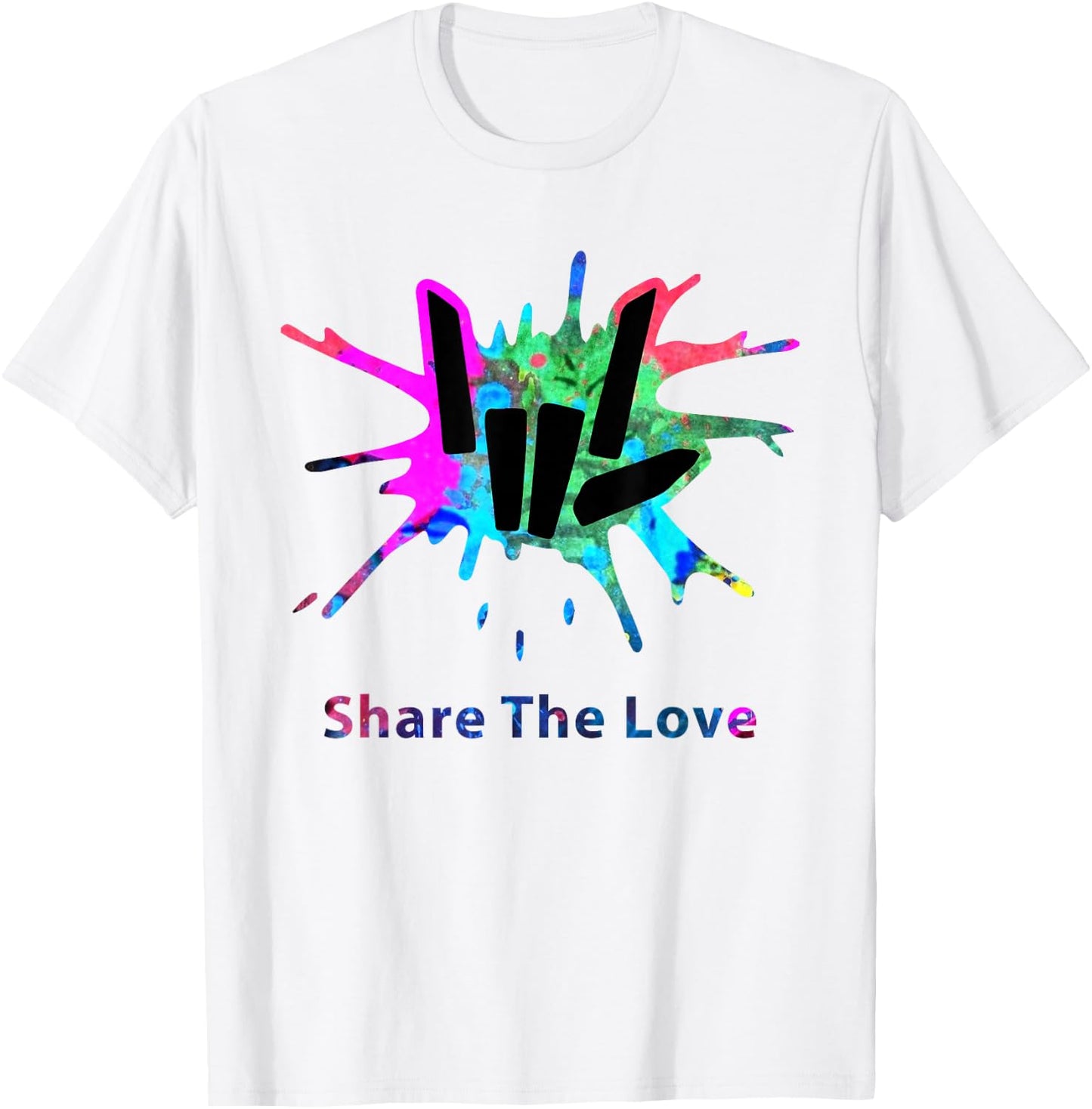 Share Love for Kids and Young T-Shirt - T-Shirt | White
