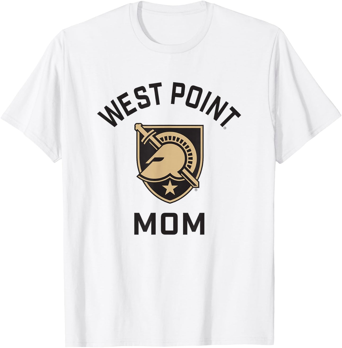 Army West Point Black Knights Arched Mom T-Shirt - T-Shirt | White