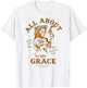 That Grace Women's Shirt Badass Redhead Tattoo Pin Up Girl T-Shirt - T-Shirt | White
