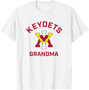 Campus Lab VMI Keydets Arched Grandma - Men's Grey Classic Fit Short Sleeve Cotton 100% - Small T-Shirt - T-Shirt | White