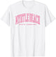 Retro Myrtle Beach South Carolina beach girls summer T-Shirt - T-Shirt | White