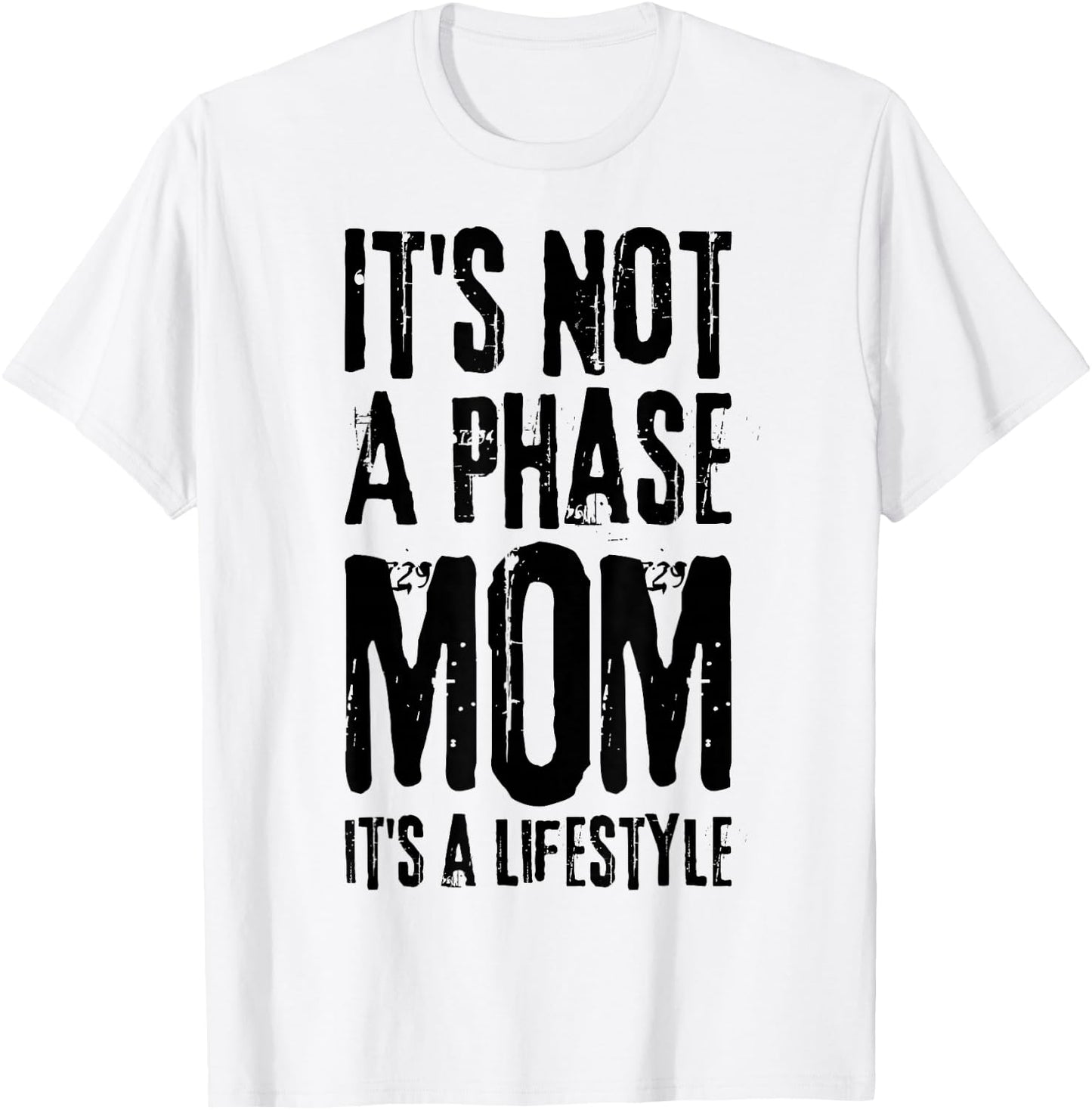 Its Not A Phase Mom Emo It Was Never A Phase Its A Lifestyle T-Shirt - T-Shirt | White
