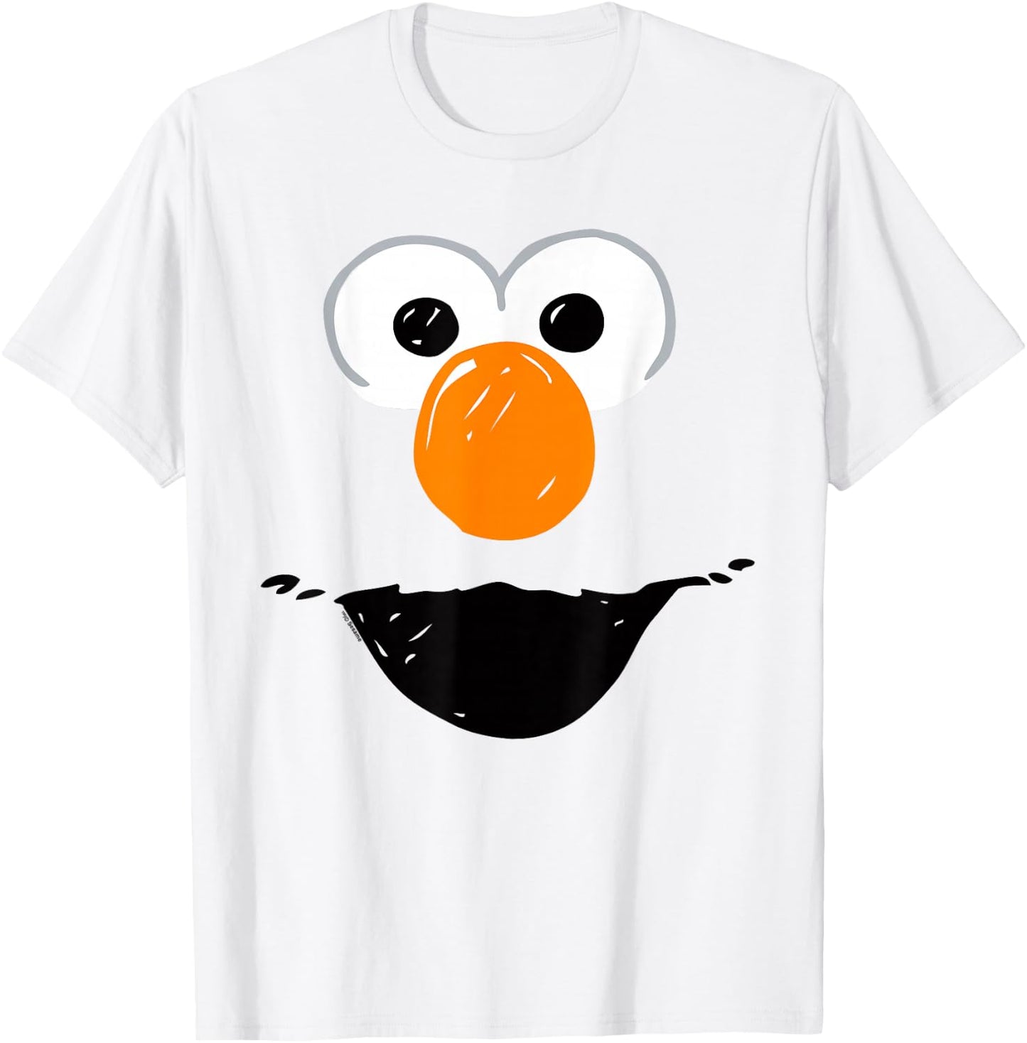 Sesame Street Elmo Crayon Sketch Halloween Costume T-Shirt - T-Shirt | White