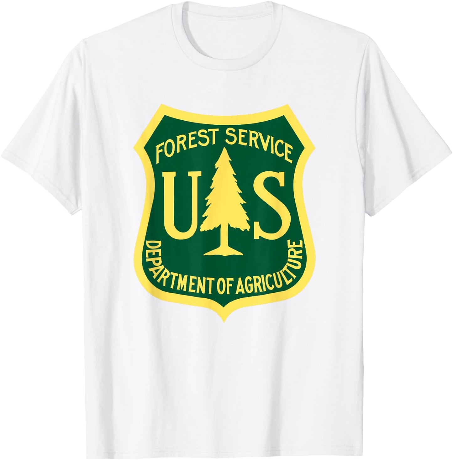 U.S Forest Service | Classic Logo T-Shirt - T-Shirt | White