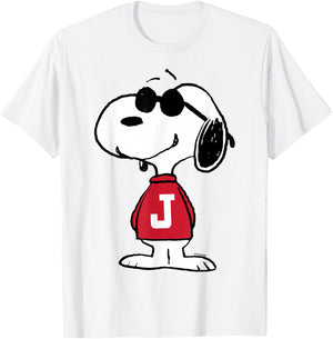 Peanuts - Snoopy Joe Cool T-Shirt - T-Shirt | White