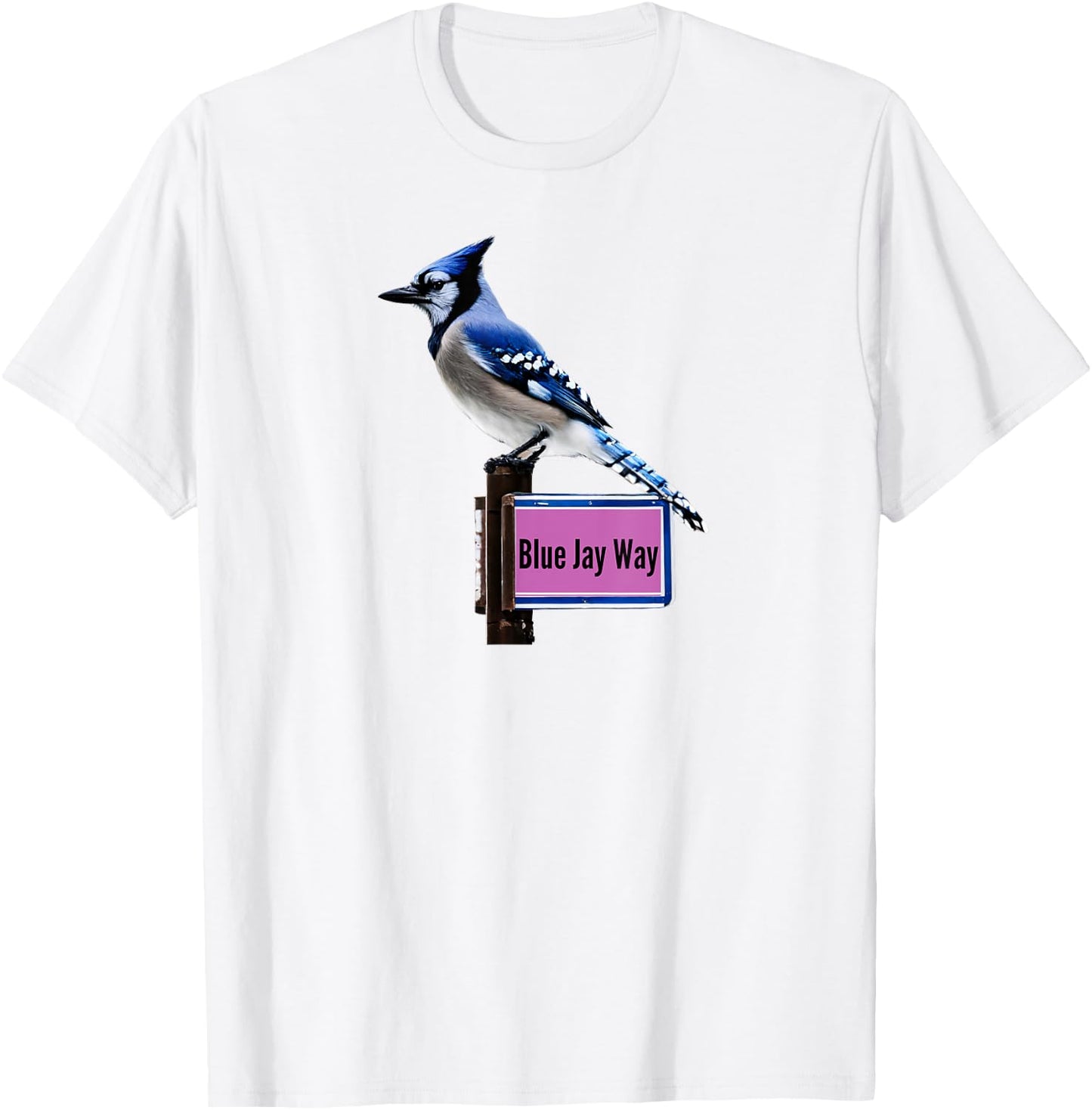 Blue Jay Way T-Shirt - T-Shirt | White