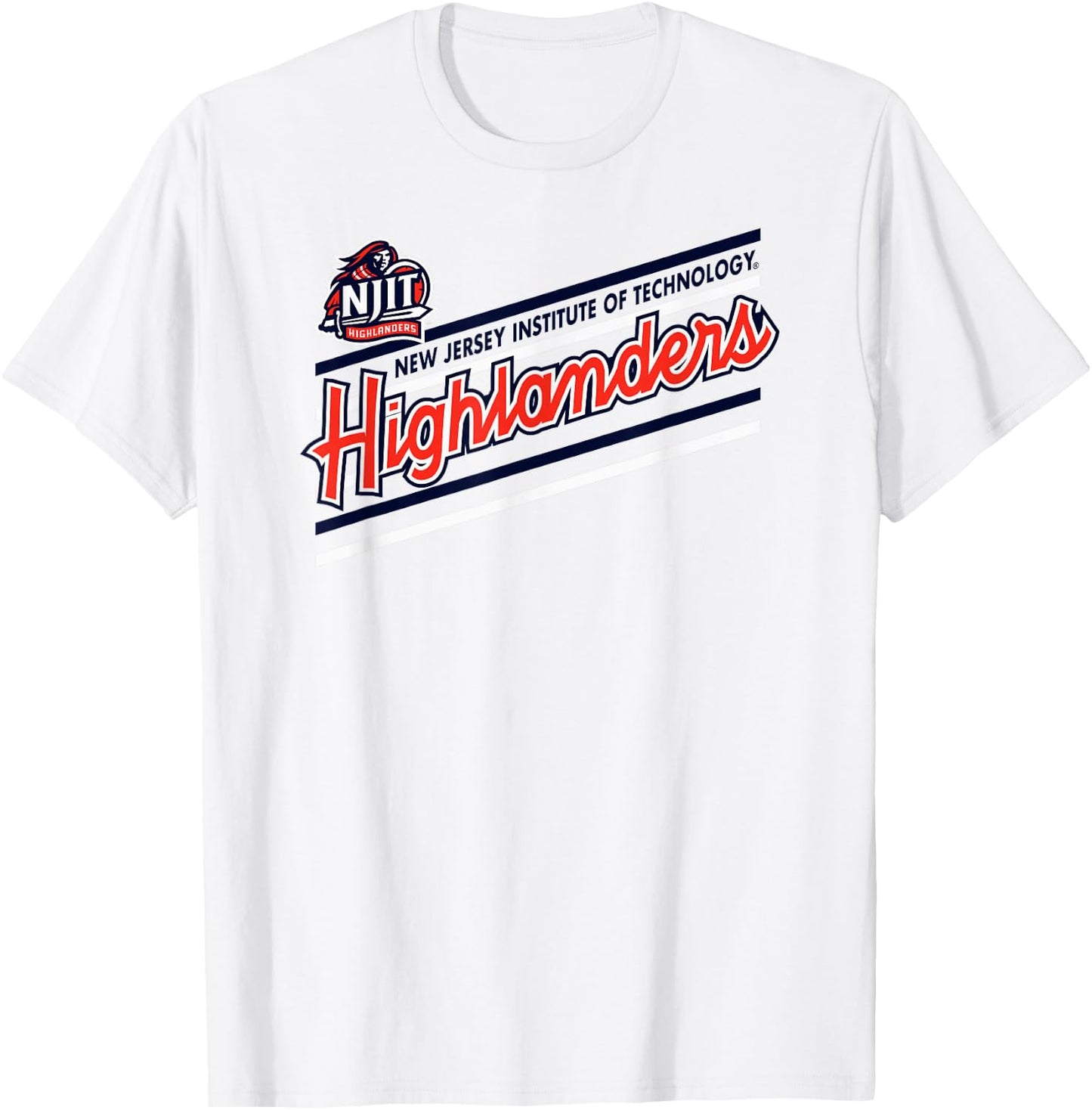 New Jersey Institute of Technology Highlanders Perform Gray T-Shirt - T-Shirt | White