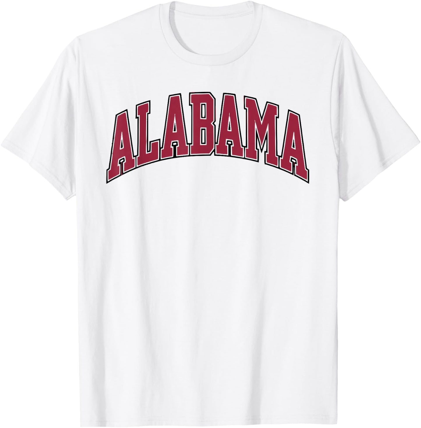 Alabama - Throwback Design T-Shirt - T-Shirt | White