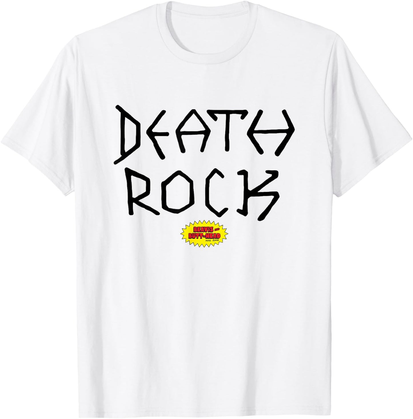 Beavis and Butt-Head Halloween Beavis Death Rock Costume T-Shirt - T-Shirt | White