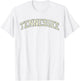 Vintage Tennessee Varsity Orange Distressed print T-Shirt - T-Shirt | White