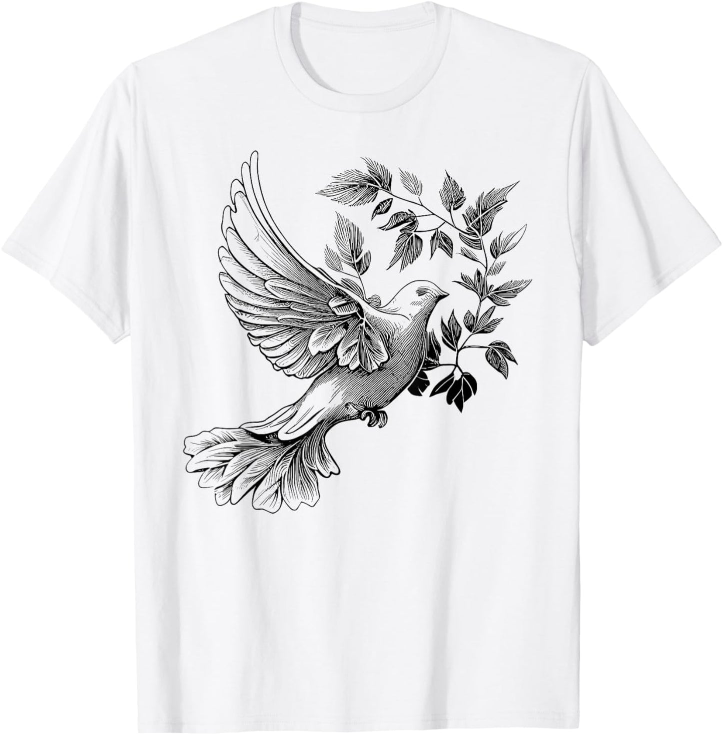 White dove of peace world peace white dove of peace T-Shirt - T-Shirt | White