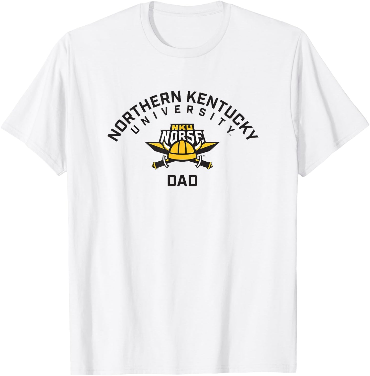 Northern Kentucky University NKU Norse Arched Dad T-Shirt - T-Shirt | White