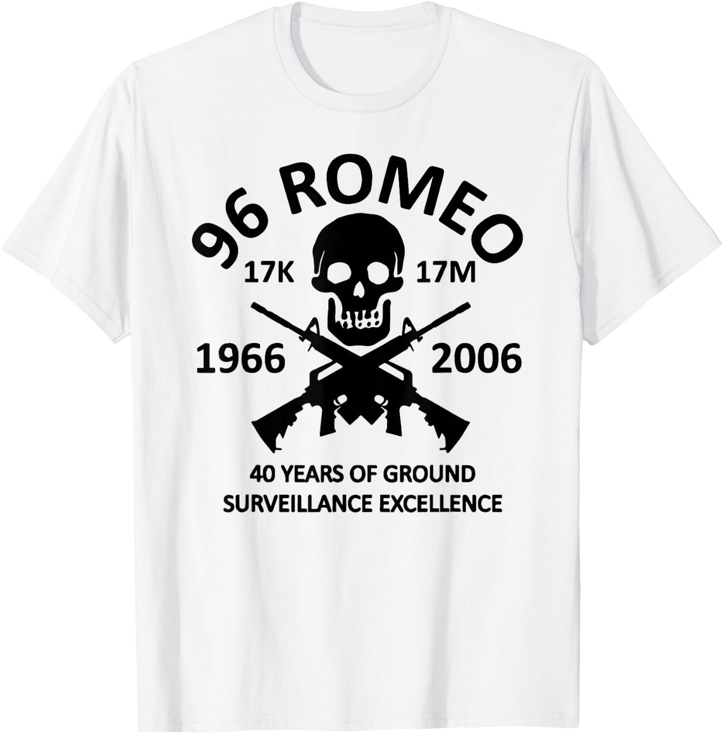 96 Romeo 40 Year Anniversary T-Shirt - T-Shirt | White