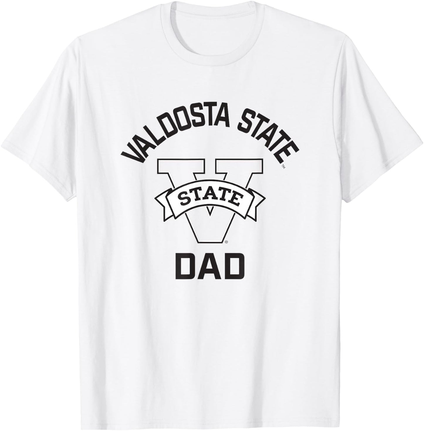 Valdosta State University Blazers Arched Dad T-Shirt - T-Shirt | White