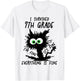 I Survived 7th Grade I'm fine It's Fine 7th Grade Grad 2026 T-Shirt - T-Shirt | White