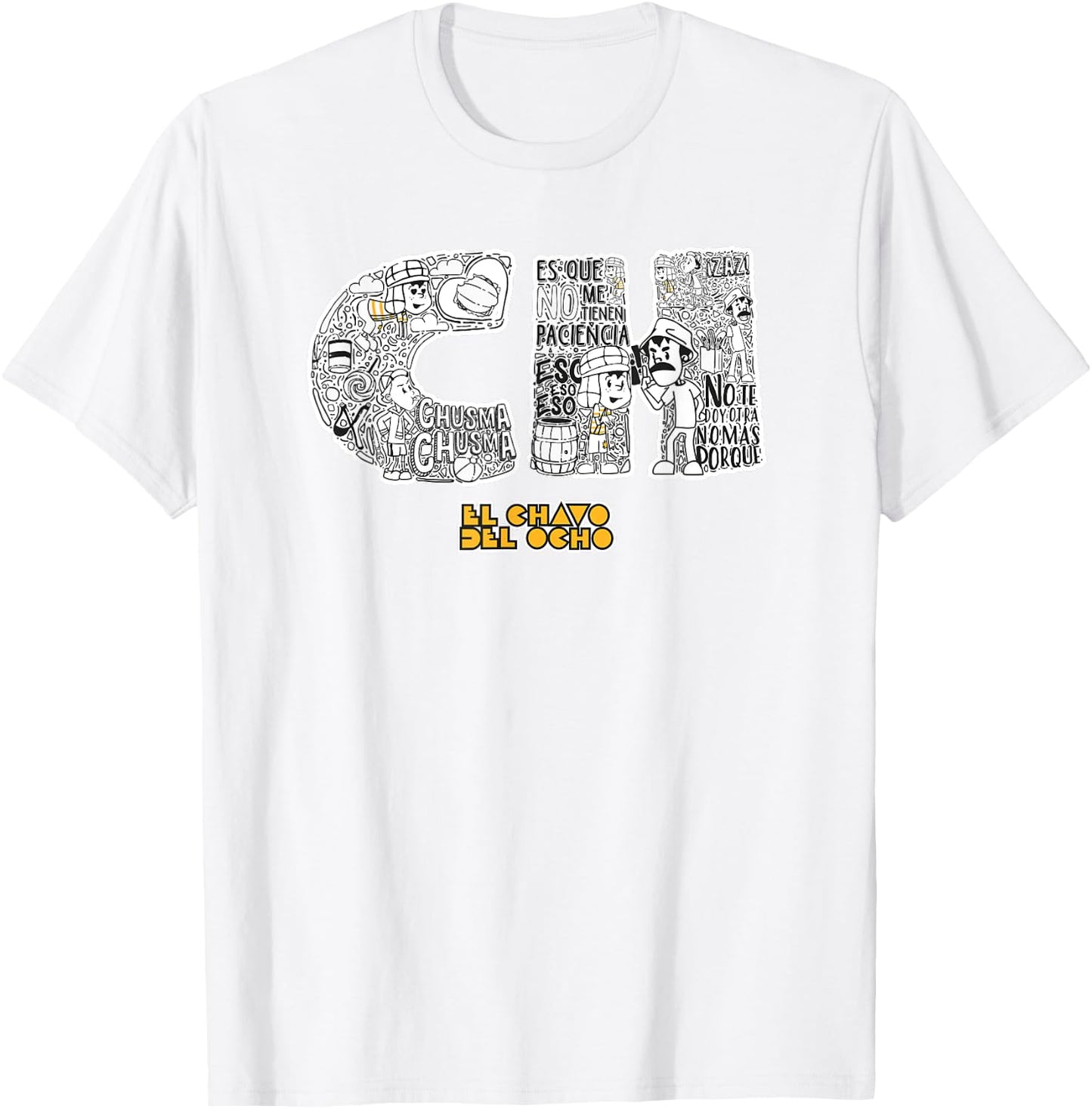 El Chavo - Colorful Desings for Kids, Teen, Women & Men T-Shirt - T-Shirt | White