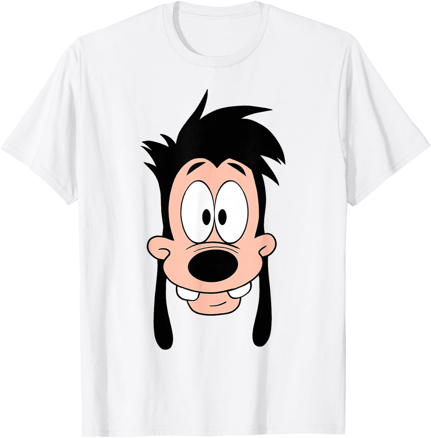 Disney A Goofy Movie Max Big Face T-Shirt - T-Shirt | White
