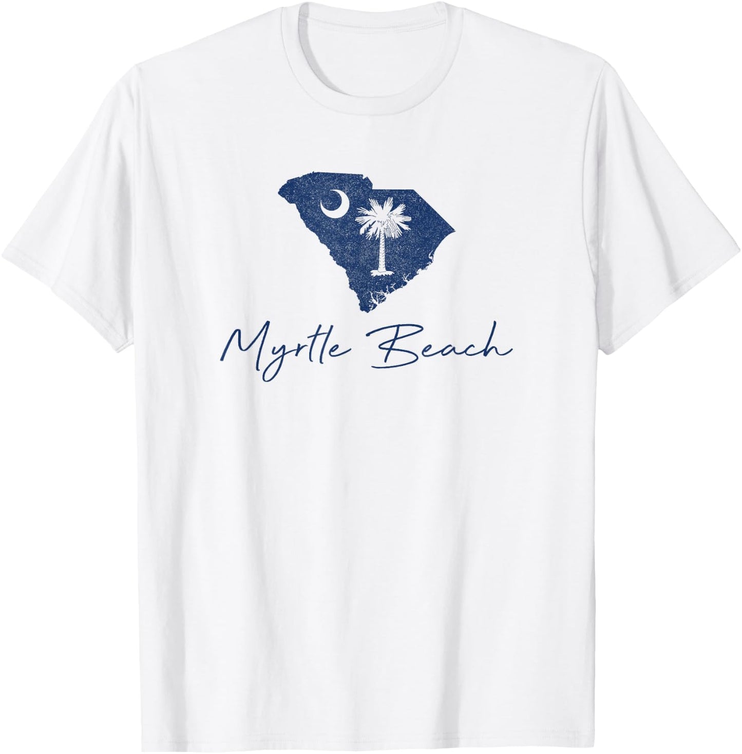 Myrtle Beach South Carolina SC Vacation Souvenir T-Shirt - T-Shirt | White