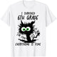 I Survived 6th Grade I'm fine Cat 2026 Sixth Grade Grad T-Shirt - T-Shirt | White