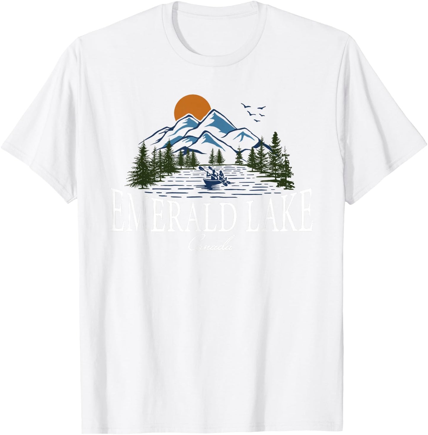 Emerald Lake Canada T-Shirt - T-Shirt | White
