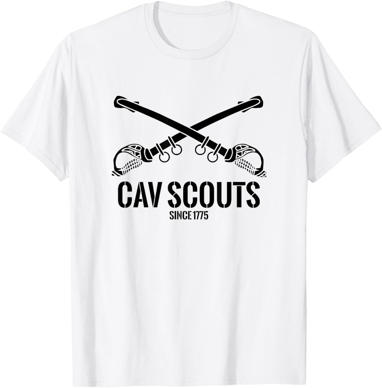 Cavalry Scouts Since 1775 T-Shirt - T-Shirt | White
