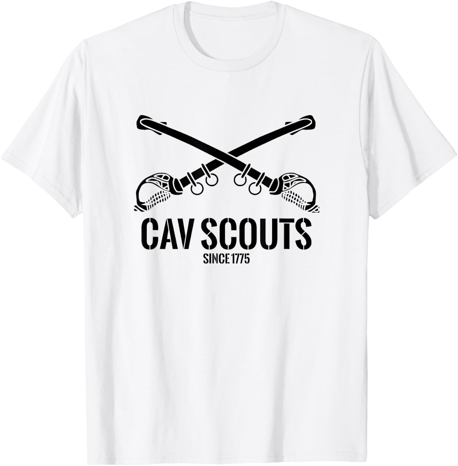 Cavalry Scouts Since 1775 T-Shirt - T-Shirt | White