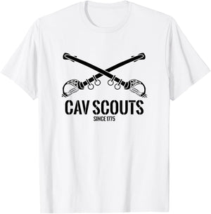 Cavalry Scouts Since 1775 T-Shirt - T-Shirt | White
