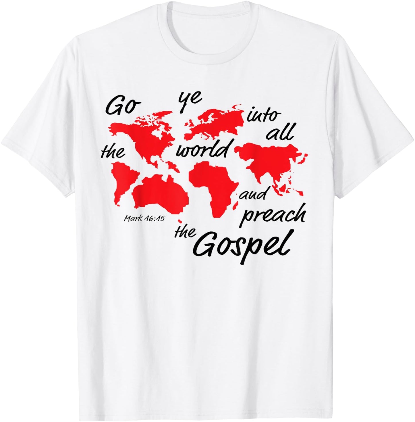 Christian Bible , MIssion Trip Jesus T-Shirt - T-Shirt | White