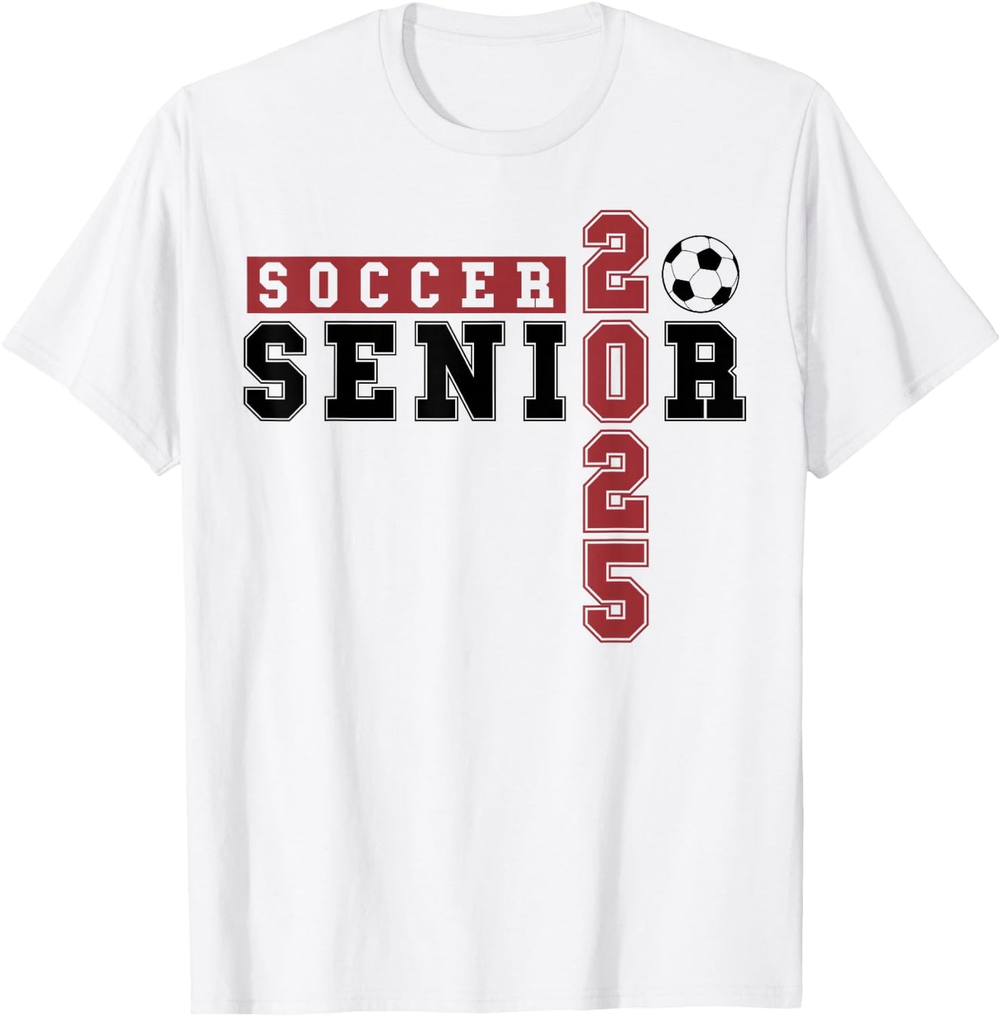 Soccer Senior Night Soccer Senior 2025 Graduation 32 T-Shirt - T-Shirt | White