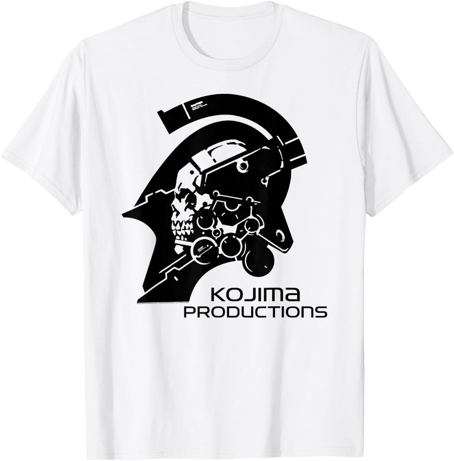 Kojima Productions Black Video Gaming Merch T-Shirt - T-Shirt | White