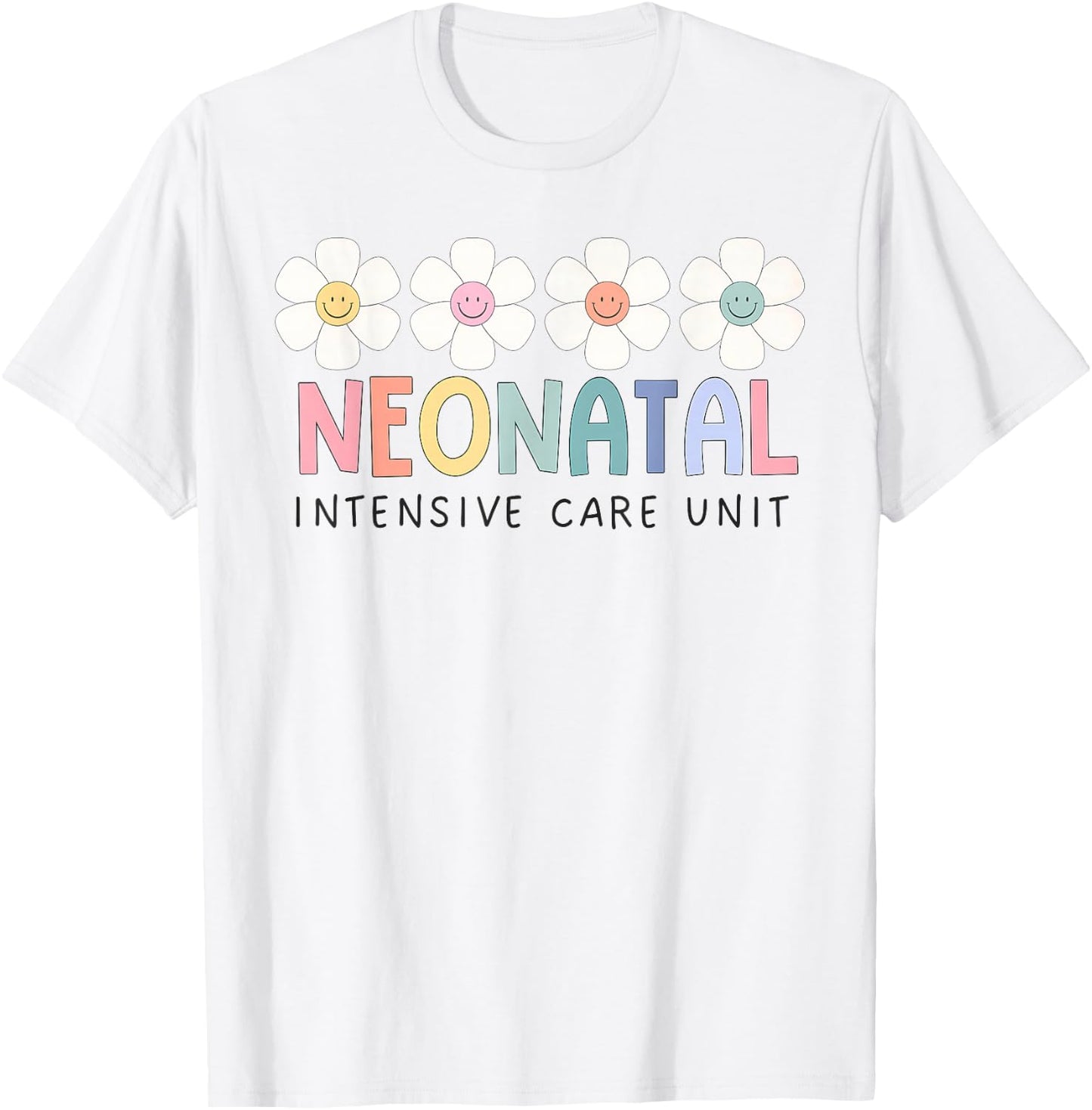 Neonatal Intensive Care Unit Nurse NICU Nurse Tiny Humans T-Shirt - T-Shirt | White