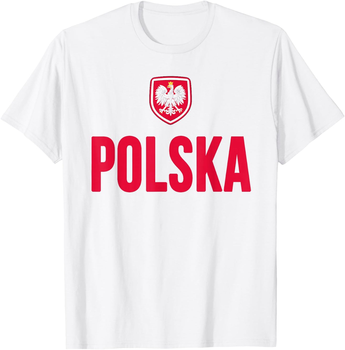 Poland Polska Polish Flag Souvenir Gift Love T-Shirt - T-Shirt | White