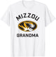 University of Missouri Mizzou Tigers Arched Grandma T-Shirt - T-Shirt | White
