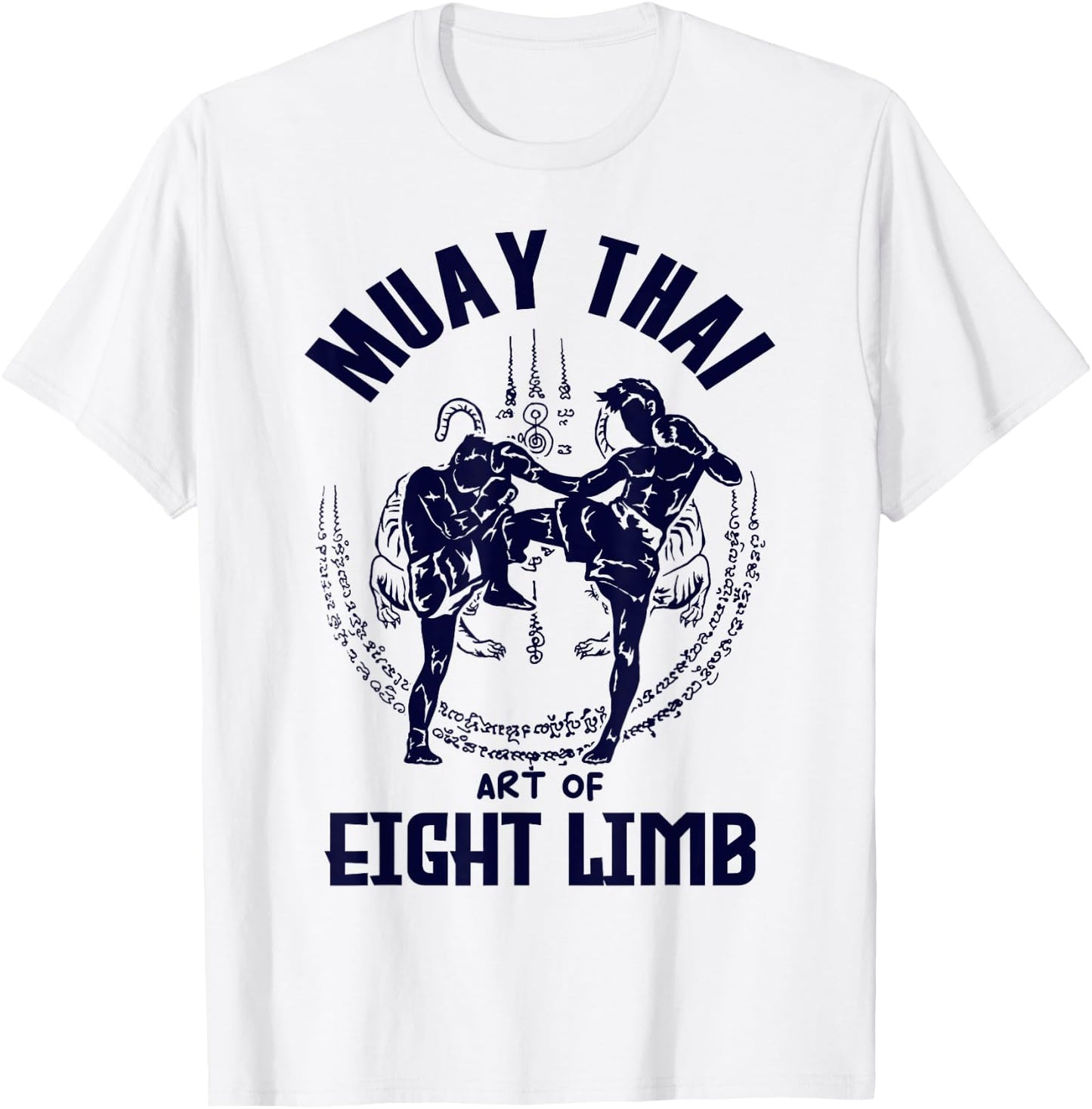 Muay Thai Art Of Eight Limb T-Shirt - T-Shirt | White