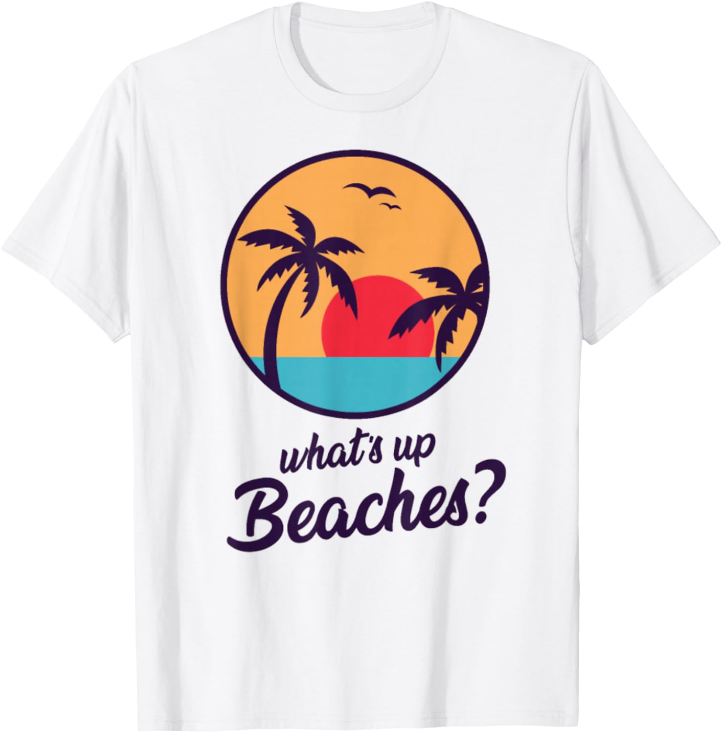 Whats Up Beaches Brooklyn T-Shirt - T-Shirt | White
