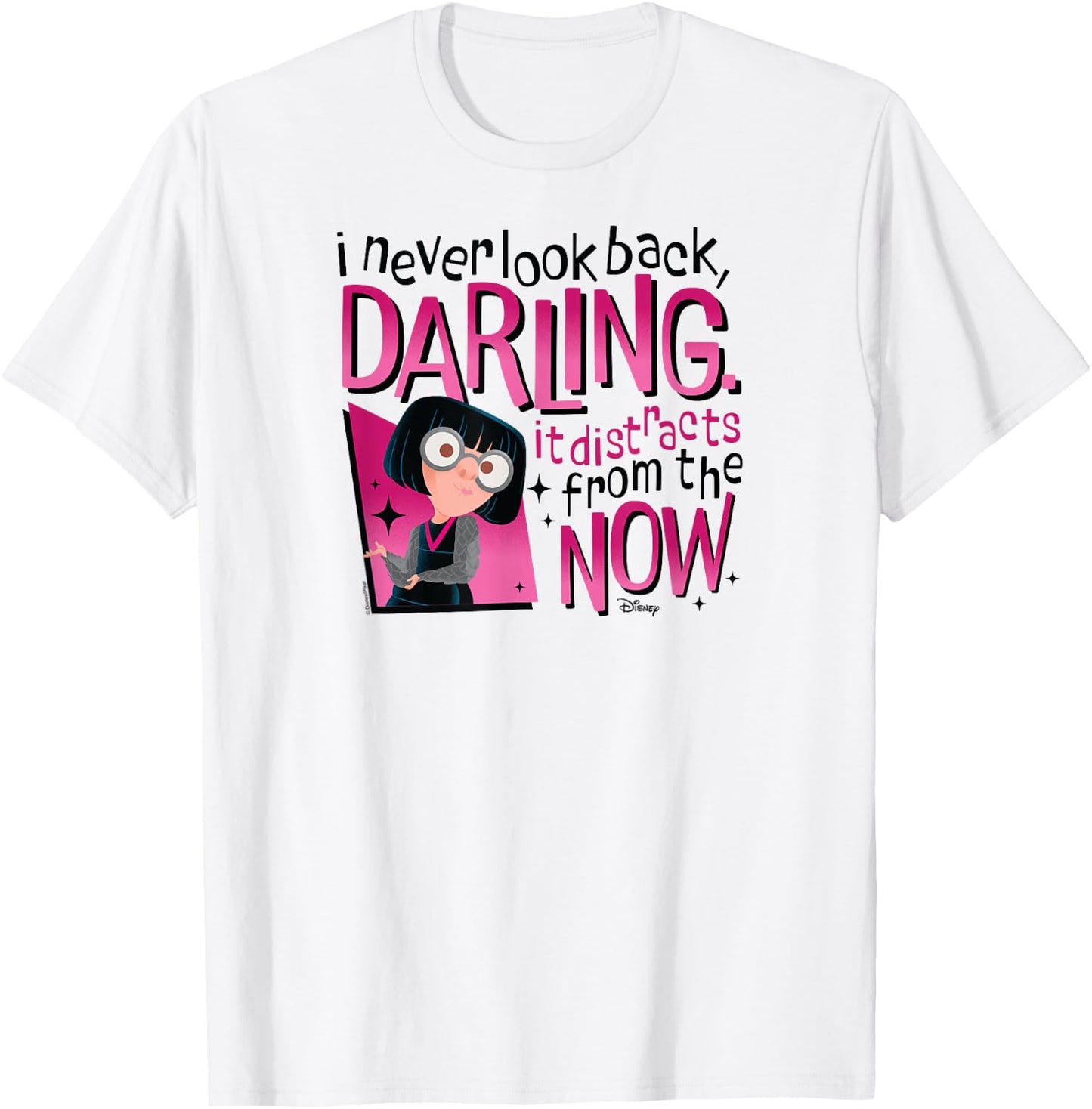 The Incredibles, The Incredibles 2 - Edna Never Look Back T-Shirt - T-Shirt | White