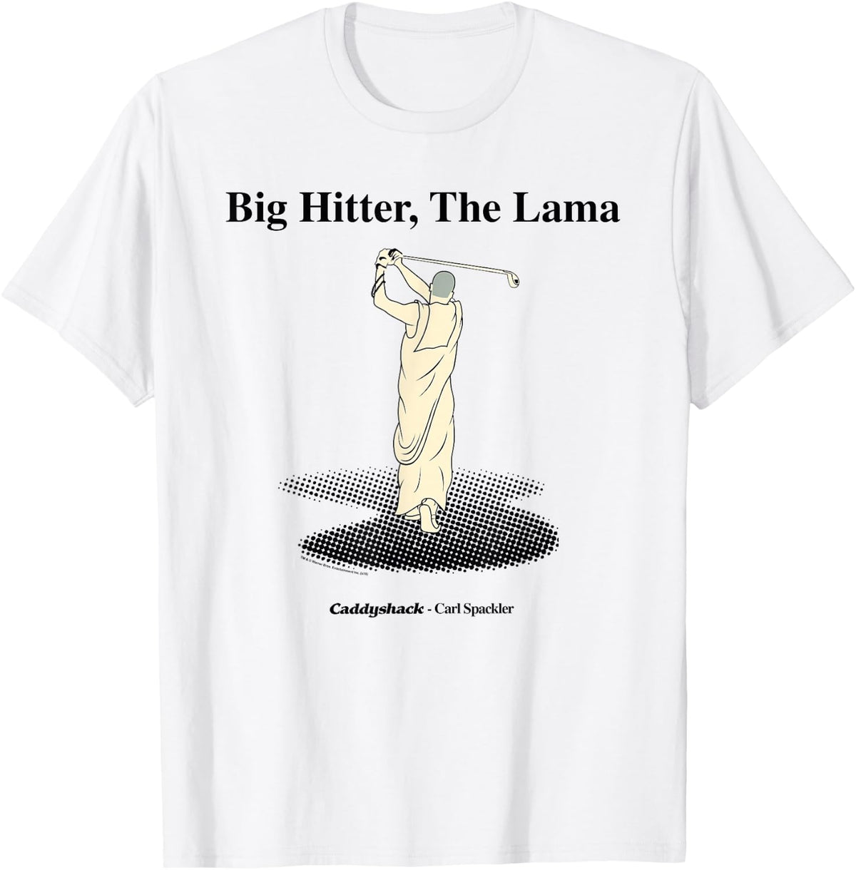 Caddyshack Big Hitter, The Lama T-Shirt - T-Shirt | White